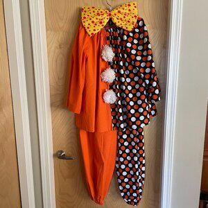 Vintage Halloween Clown Costume - Handmade
